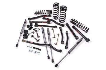 JKS JSPEC190KFA 3 Inch J-Krawl System Rubber Fox 2.0 Adv Series Front/Rear HD Rate Coils
