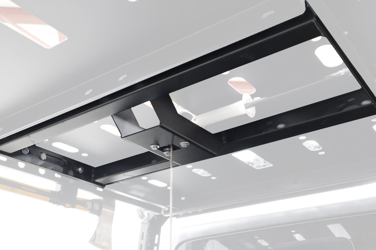 JT Black Ops Bed Rack Tire Carrier