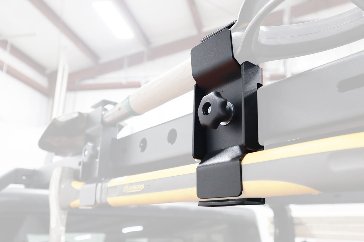 LoD Offroad JTM2021 - Black Ops Bed Rack Trail Tool Mount 1