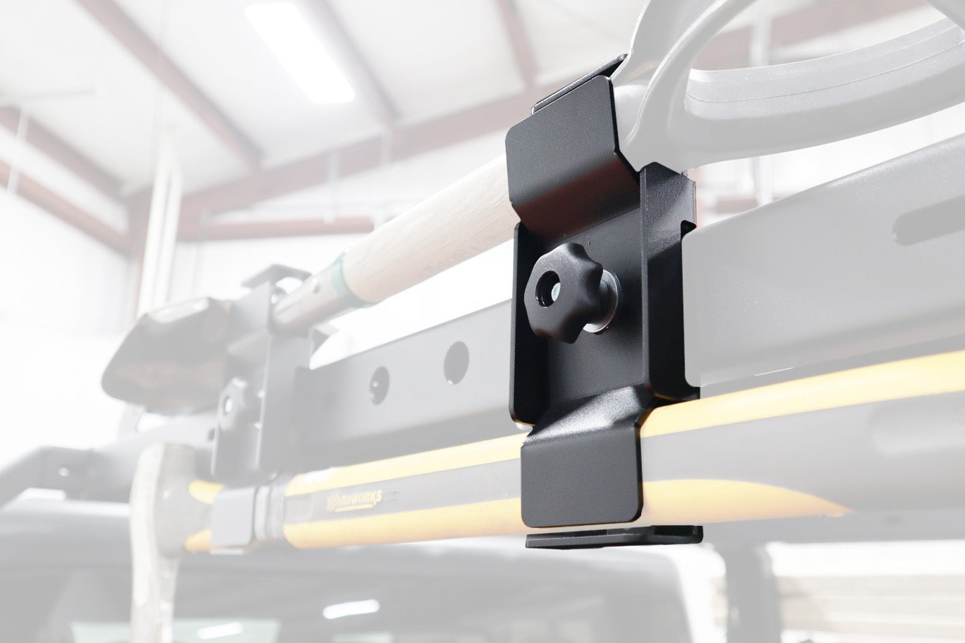 LoD Offroad JTM2021 - Black Ops Bed Rack Trail Tool Mount 1