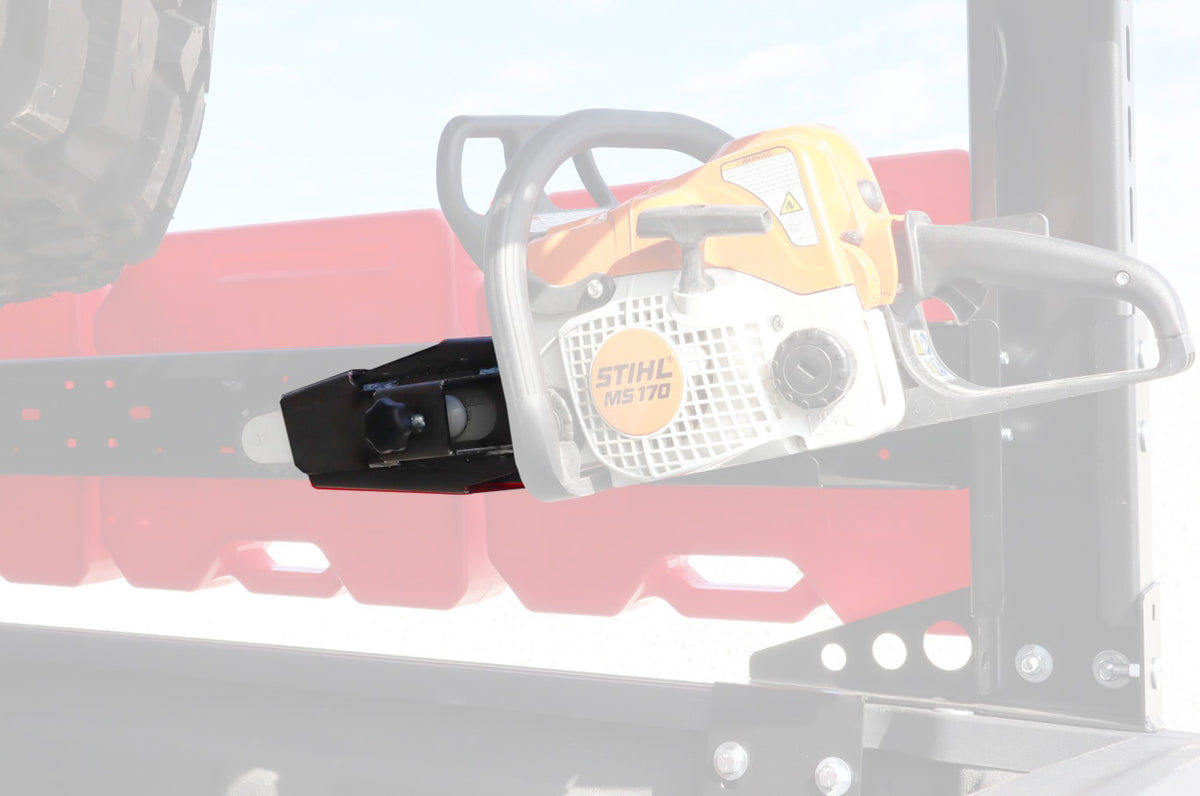 LoD Offroad JTM2023 - Black Ops Bed Rack Chainsaw Mount 2