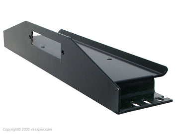 LoD Offroad JWP9654 - TJ Bolt-On Winch Plate Tube Bumper Only 1