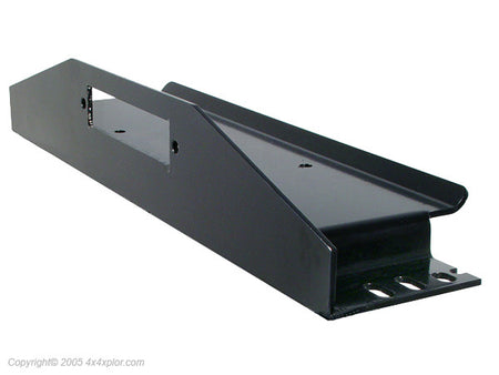 LoD Offroad JWP9654 - TJ Bolt-On Winch Plate Tube Bumper Only 1