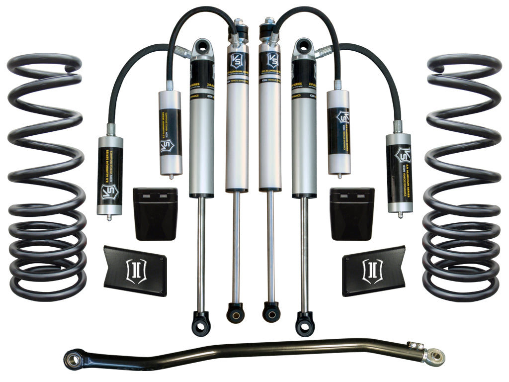 ICON Vehicle Dynamics K212502 - 03-12 RAM 2500/3500 4WD 2.5" STAGE 2 SUSPENSION SYSTEM 2