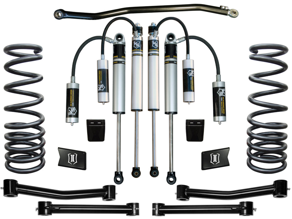 ICON Vehicle Dynamics NA ICON Vehicle Dynamics K212503T - 03-12 RAM 2500/3500 4WD 2.5" STAGE 3 SUSPENSION SYSTEM