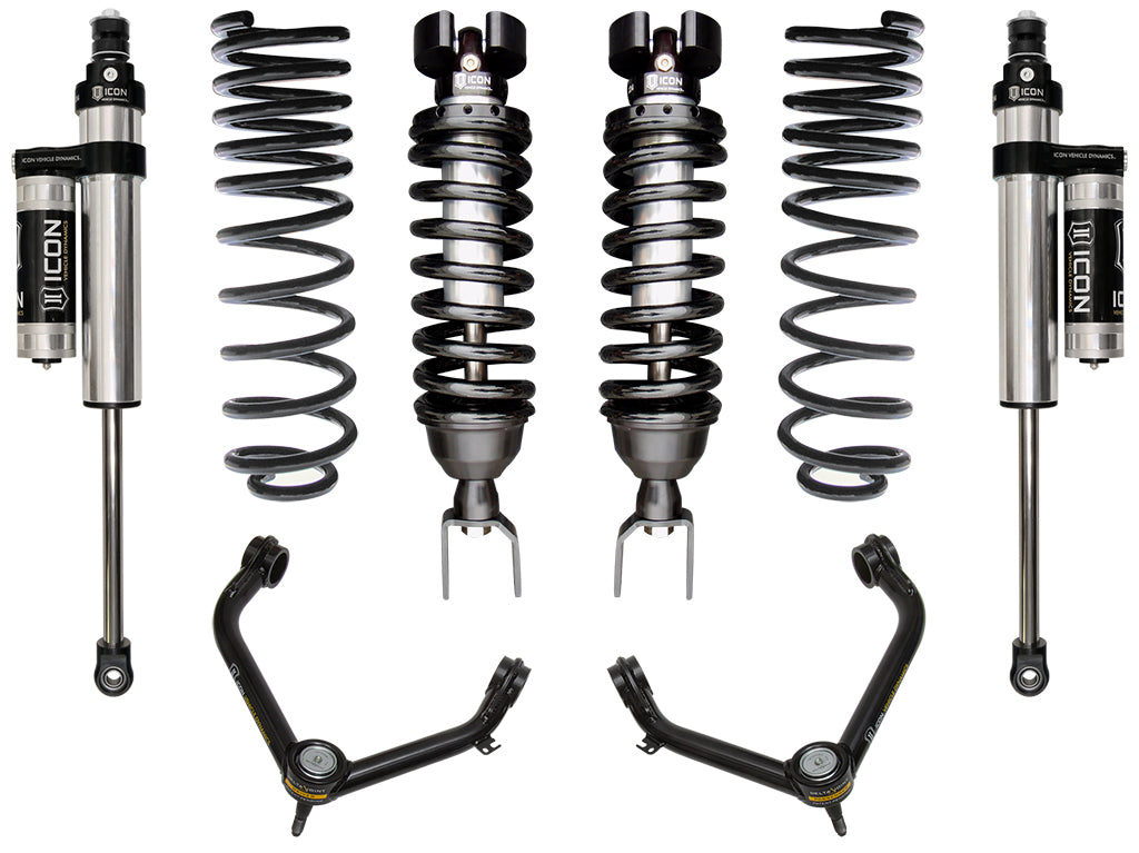ICON Vehicle Dynamics K213104T - 19-UP RAM 1500 2/4WD 0-1.5" STAGE 4 SUSPENSION SYSTEM W TUBULAR UCA 2