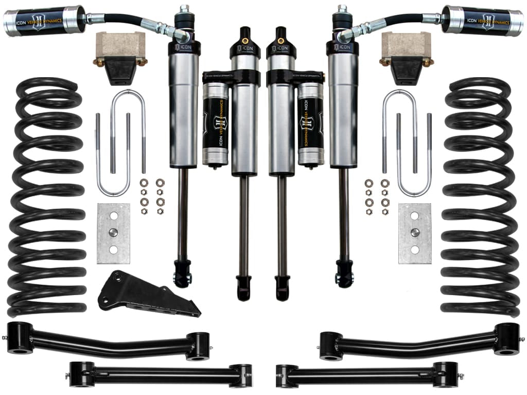 ICON Vehicle Dynamics NA ICON Vehicle Dynamics K214502T - 03-08 RAM 2500/3500 4WD 4.5" STAGE 3 SUSPENSION SYSTEM