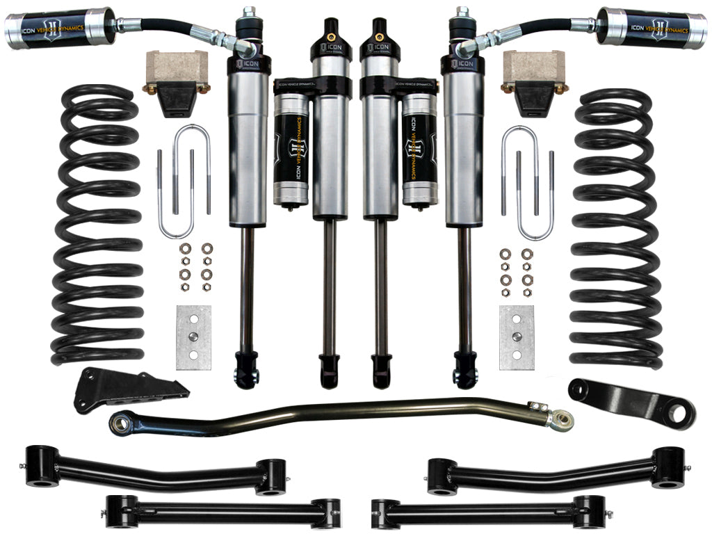 ICON Vehicle Dynamics K214553T - 09-12 RAM 2500/3500 4.5" STAGE 4 SUSPENSION SYSTEM 2
