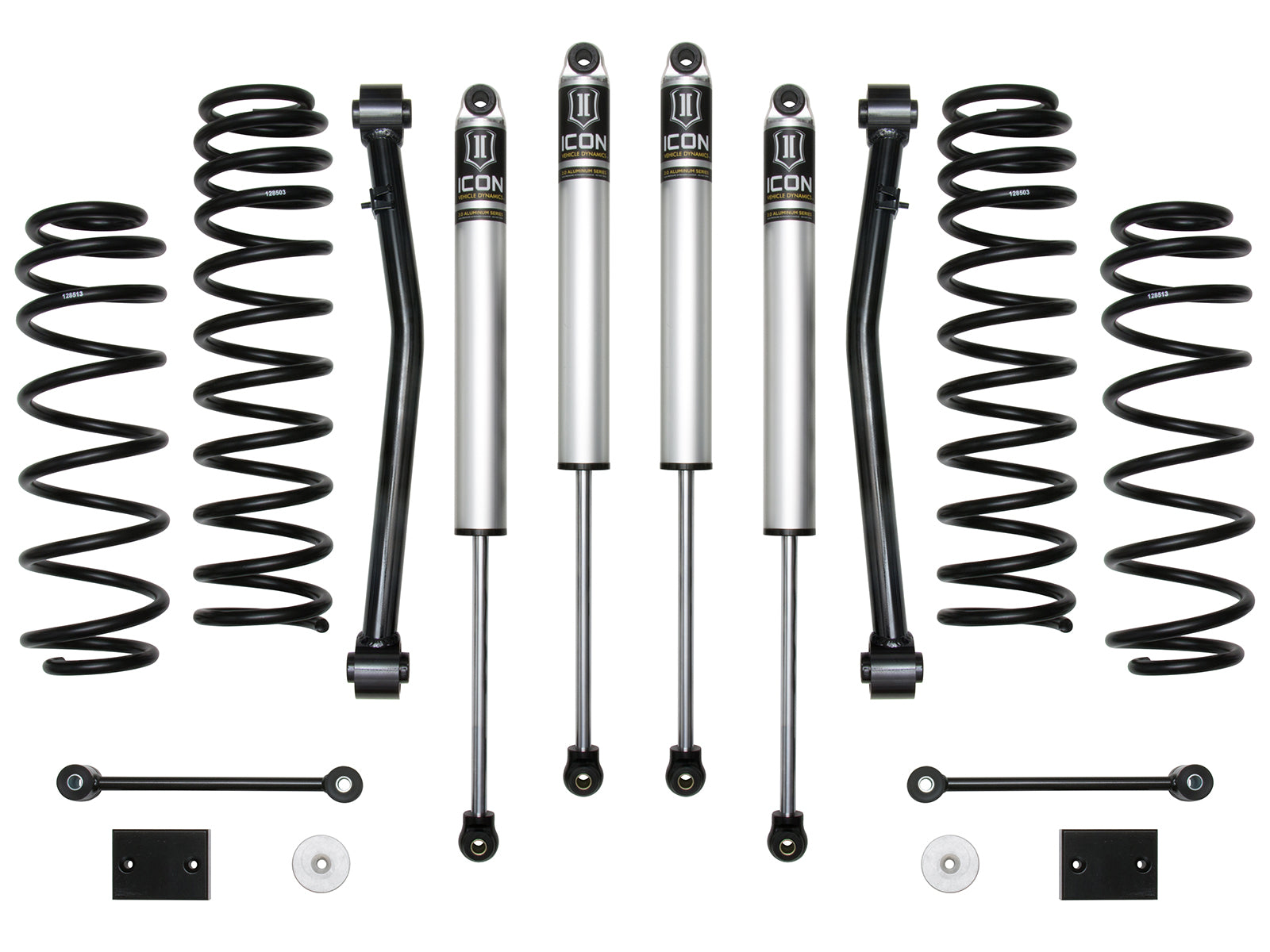 ICON Vehicle Dynamics K22012 - 18-UP JEEP JL 2.5" STAGE 2 SUSPENSION SYSTEM 2