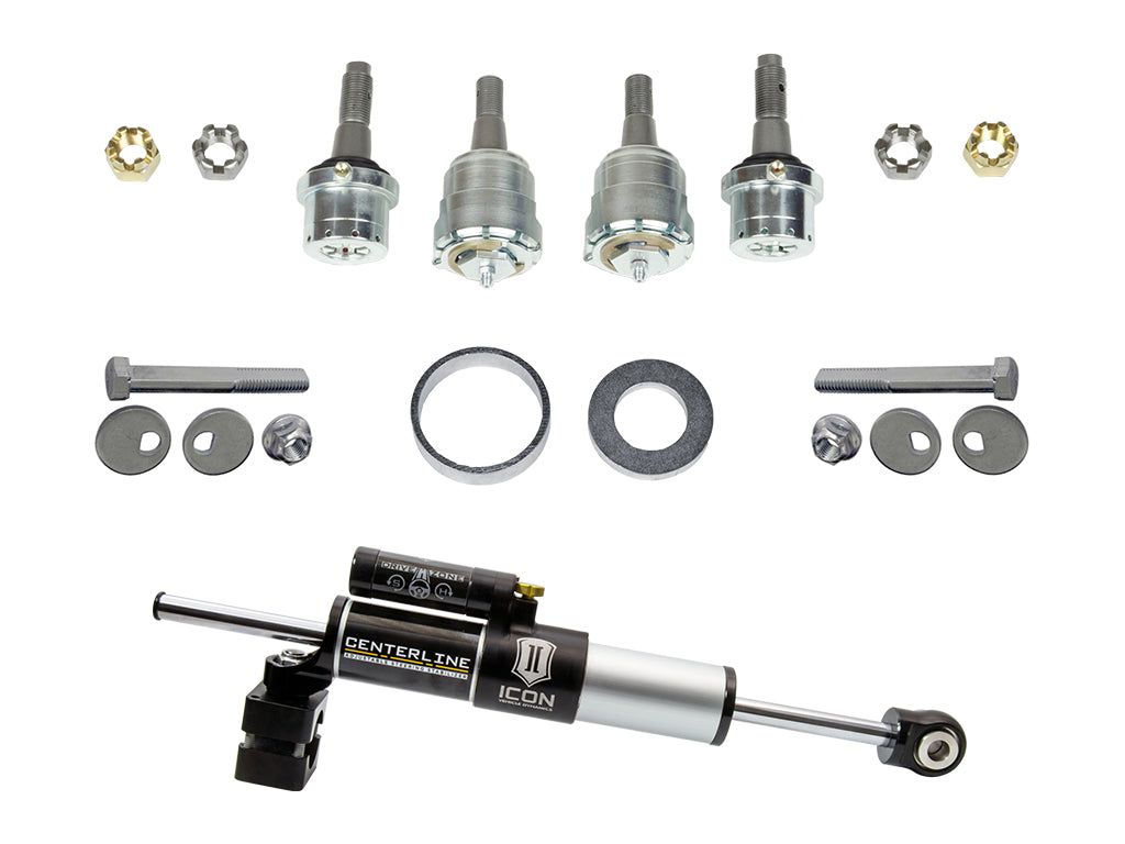 ICON Vehicle Dynamics K2203 - 07-18 JEEP JK STAGE 3 ULTIMATE FRONT END KIT 1