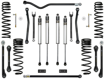 ICON Vehicle Dynamics K22105T - 20-UP JEEP GLADIATOR 2.5" STAGE 5 SUSPENSION SYSTEM (TUBULAR) 3
