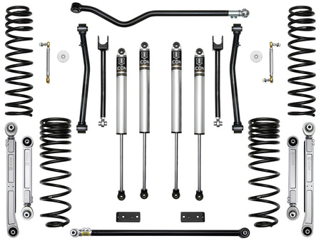 ICON Vehicle Dynamics NA ICON Vehicle Dynamics K22105 - 20-UP JEEP GLADIATOR 2.5" STAGE 5 SUSPENSION SYSTEM (BILLET)