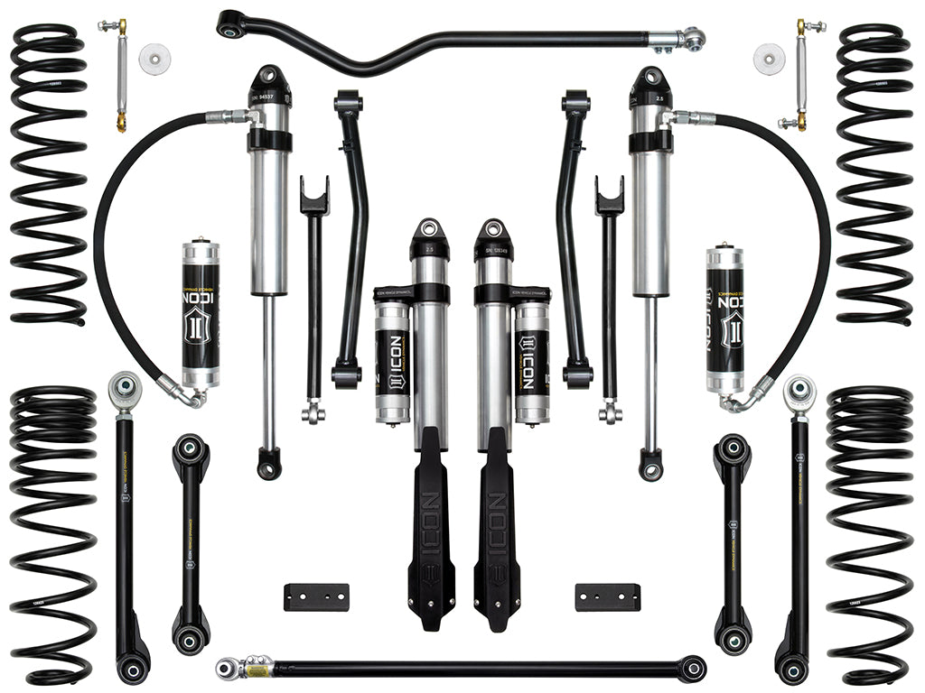 ICON Vehicle Dynamics K22107T - 20-UP JEEP GLADIATOR 2.5" STAGE 7 SUSPENSION SYSTEM (TUBULAR) 3