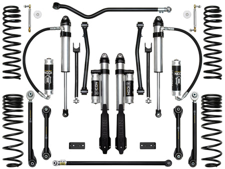 ICON Vehicle Dynamics K22107T - 20-UP JEEP GLADIATOR 2.5" STAGE 7 SUSPENSION SYSTEM (TUBULAR) 3