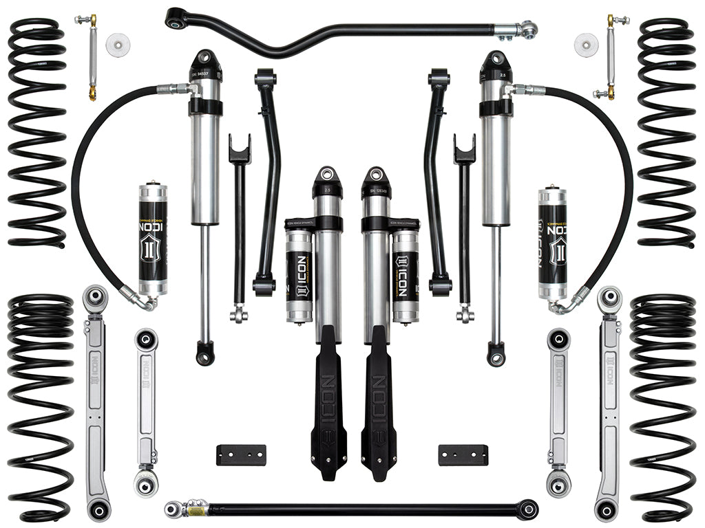ICON Vehicle Dynamics K22107 - 20-UP JEEP GLADIATOR 2.5" STAGE 7 SUSPENSION SYSTEM (BILLET) 3