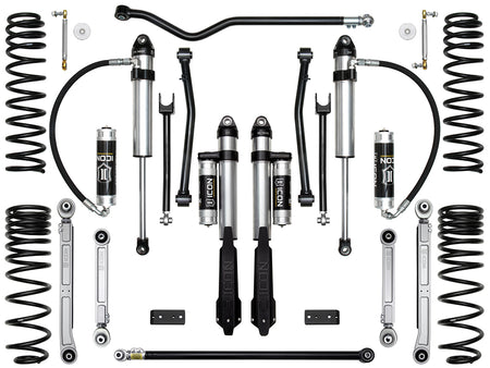 ICON Vehicle Dynamics K22107 - 20-UP JEEP GLADIATOR 2.5" STAGE 7 SUSPENSION SYSTEM (BILLET) 3