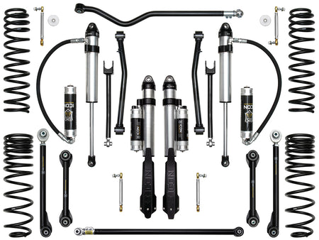 ICON Vehicle Dynamics K22108T - 20-UP JEEP GLADIATOR 2.5" STAGE 8 SUSPENSION SYSTEM (TUBULAR) 2