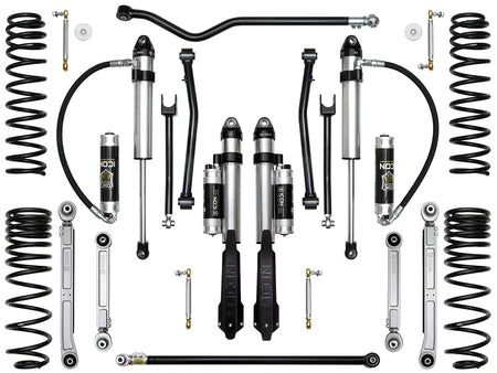 ICON Vehicle Dynamics K22108 - 20-UP JEEP GLADIATOR 2.5" STAGE 8 SUSPENSION SYSTEM (BILLET) 3