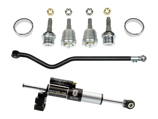 ICON 2018-2023 Jeep Wrangler JL/2020-2023 Jeep Gladiator Ultimate Front End Kit Stage 4