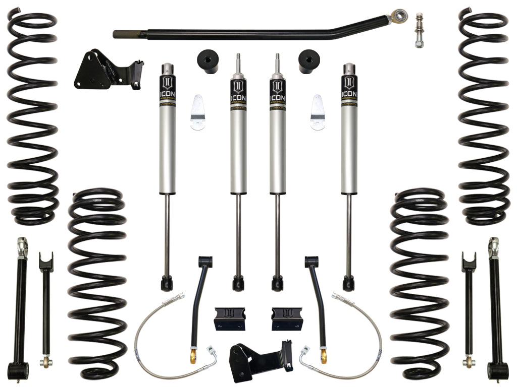 ICON Vehicle Dynamics K24001 - 07-18 JEEP JK 4.5" STAGE 1 SUSPENSION SYSTEM 2