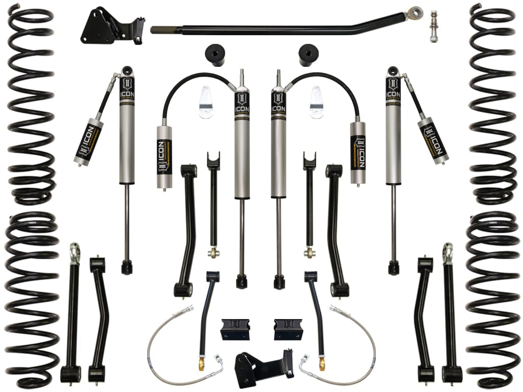 ICON NA ICON Vehicle Dynamics K24002 - 07-18 JEEP JK 4.5" STAGE 2 SUSPENSION SYSTEM