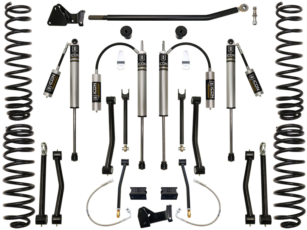 ICON Vehicle Dynamics K24002 - 07-18 JEEP JK 4.5" STAGE 2 SUSPENSION SYSTEM 2