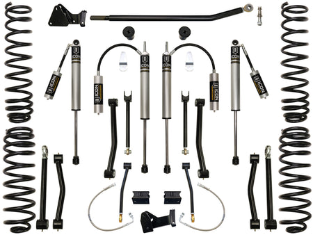 ICON Vehicle Dynamics K24002 - 07-18 JEEP JK 4.5" STAGE 2 SUSPENSION SYSTEM 2