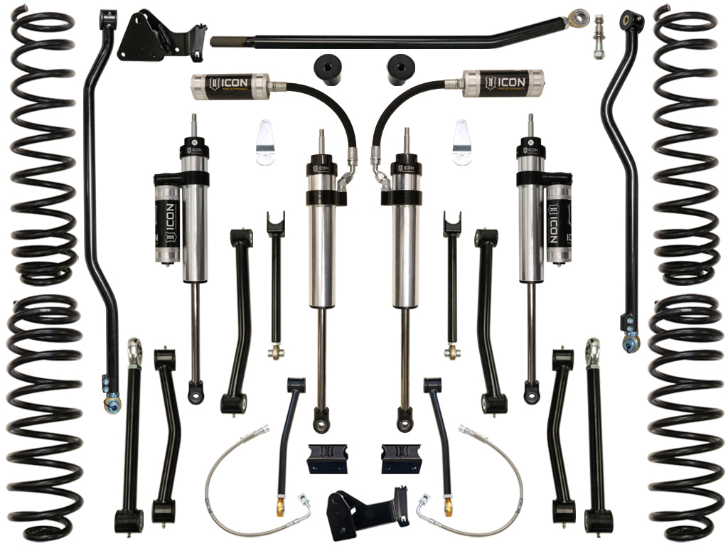 ICON Vehicle Dynamics K24003 - 07-18 JEEP JK 4.5" STAGE 3 SUSPENSION SYSTEM 2