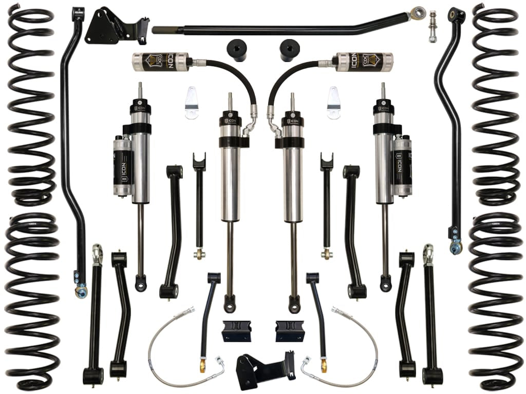 ICON NA ICON Vehicle Dynamics K24004 - 07-18 JEEP JK 4.5" STAGE 4 SUSPENSION SYSTEM