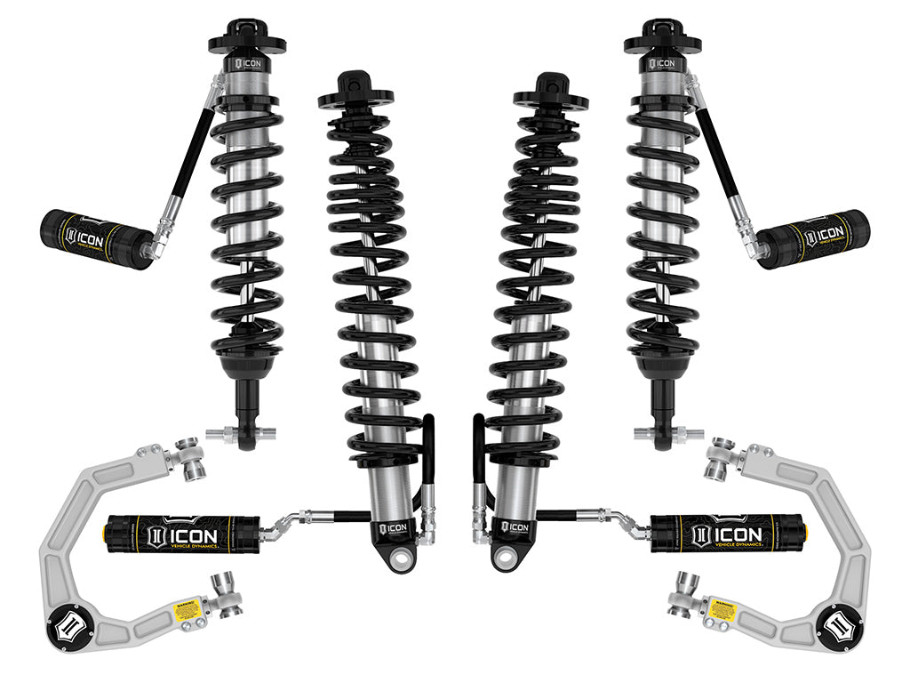 ICON Vehicle Dynamics K40014X - 21-23 BRONCO SASQUATCH 2-3" LIFT STAGE 4 SUSPENSION SYSTEM BILLET HEAVY RATE 2