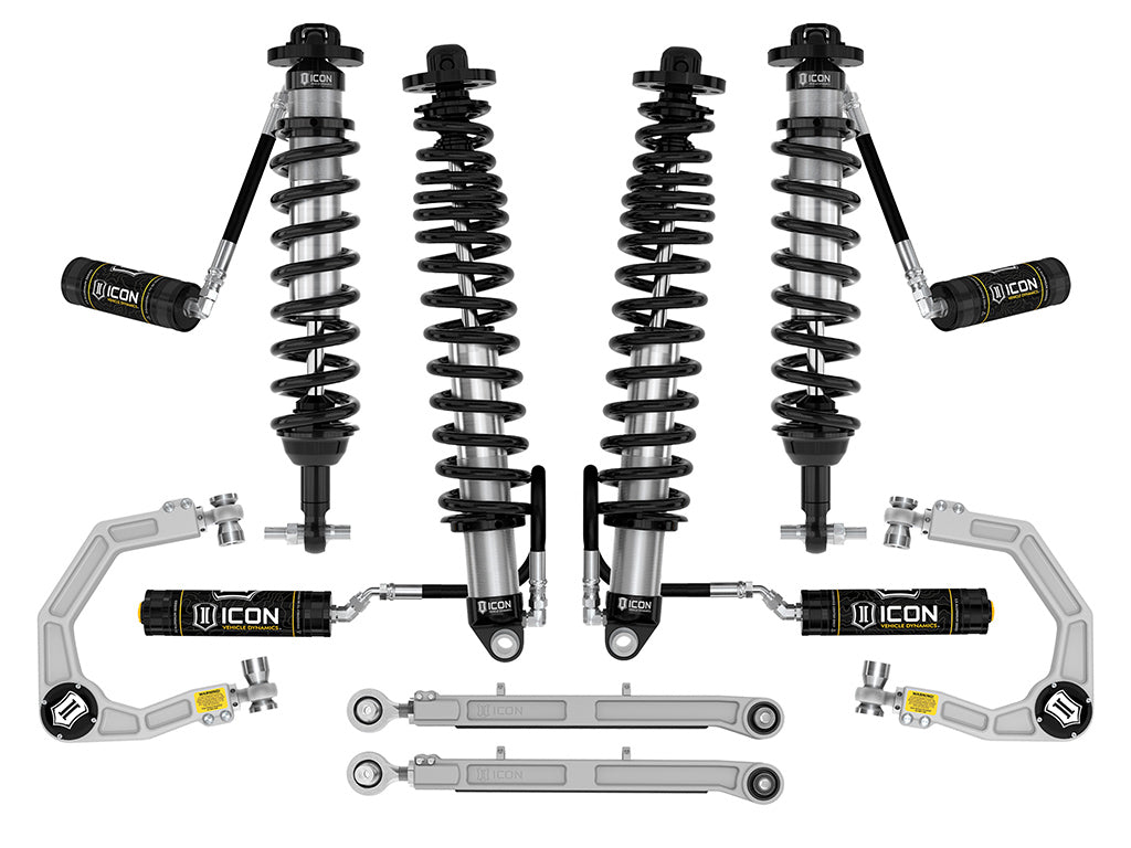 ICON Vehicle Dynamics K40005X - 21-23 BRONCO NON-SASQ 3-4" LIFT STAGE 5 SUSPENSION SYSTEM BILLET HEAVY RATE 8