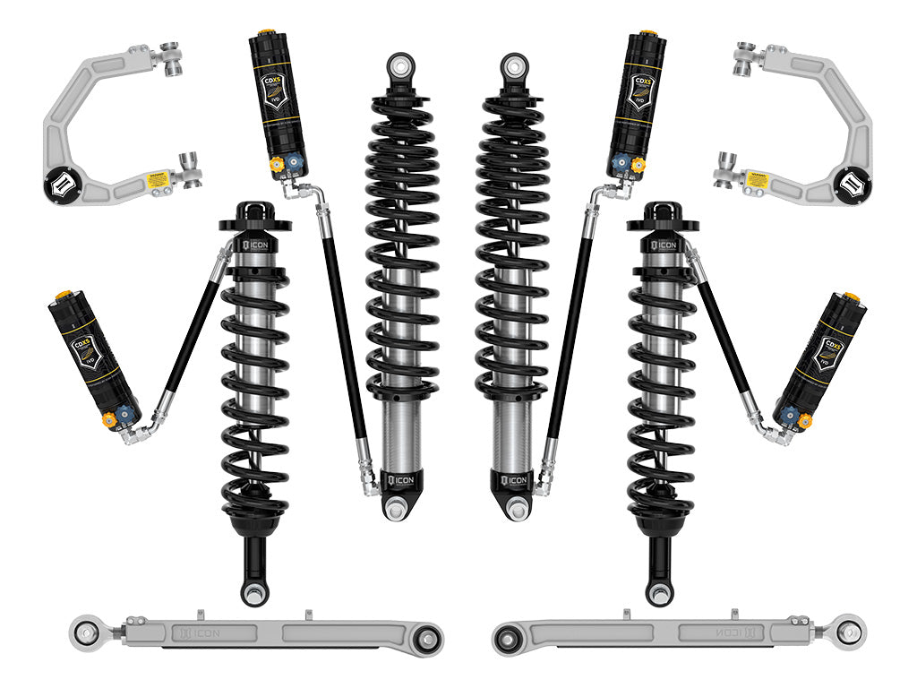 ICON Vehicle Dynamics K40006D - 21-23 BRONCO NON-SASQUATCH 3-4" LIFT STAGE 6 SUSPENSION SYSTEM CDXS BILLET 9