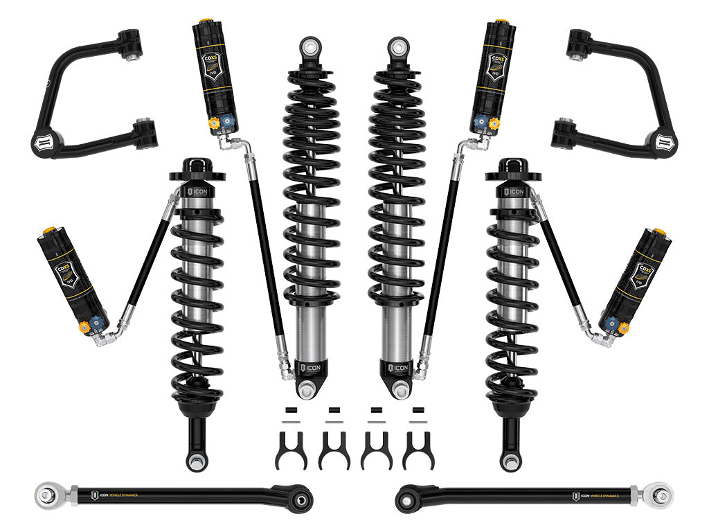 ICON Vehicle Dynamics K40006TD - 21-23 BRONCO NON-SASQUATCH 3-4" LIFT STAGE 6 SUSPENSION SYSTEM CDXS TUBULAR 4