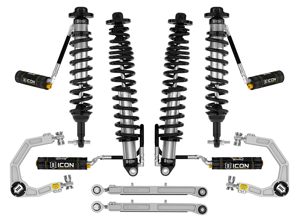 ICON Vehicle Dynamics K40016 - 21-23 BRONCO SASQUATCH 2-3" LIFT STAGE 6 SUSPENSION SYSTEM CDCV BILLET 3
