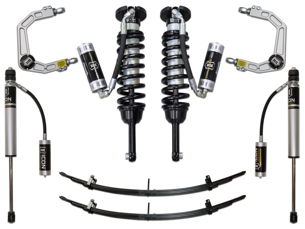 ICON Vehicle Dynamics NA ICON Vehicle Dynamics K53004 - 05-15 TACOMA 0-3.5"/16-23 0-2.75" STAGE 4 SUSPENSION SYSTEM W BILLET UCA