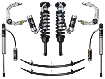 ICON Vehicle Dynamics NA ICON Vehicle Dynamics K53004 - 05-15 TACOMA 0-3.5"/16-23 0-2.75" STAGE 4 SUSPENSION SYSTEM W BILLET UCA