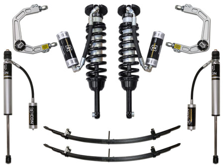 ICON Vehicle Dynamics NA ICON Vehicle Dynamics K53004 - 05-15 TACOMA 0-3.5"/16-23 0-2.75" STAGE 4 SUSPENSION SYSTEM W BILLET UCA