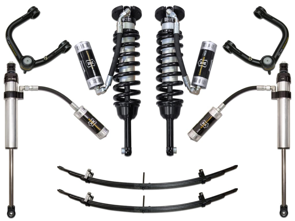 ICON Vehicle Dynamics NA ICON Vehicle Dynamics K53005T - 05-15 TACOMA 0-3.5"/16-23 0-2.75" STAGE 5 SUSPENSION SYSTEM W TUBULAR UCA