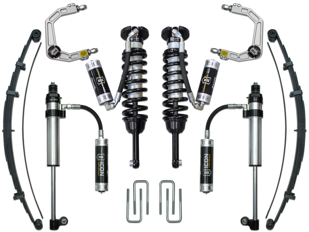 ICON Vehicle Dynamics K53008 - 05-15 TACOMA 0-3.5"/16-23 0-2.75" STAGE 8 SUSPENSION SYSTEM W BILLET UCA 3