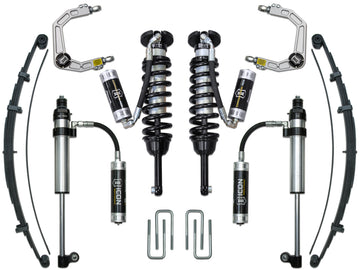 ICON Vehicle Dynamics K53008 - 05-15 TACOMA 0-3.5"/16-23 0-2.75" STAGE 8 SUSPENSION SYSTEM W BILLET UCA 3