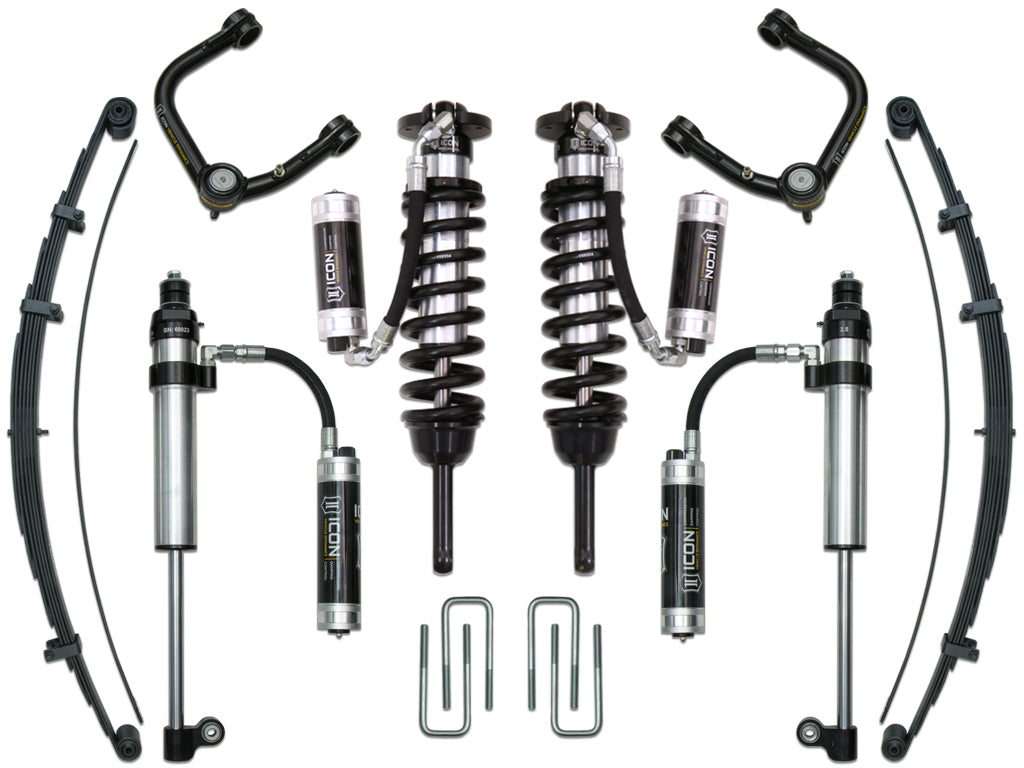 ICON Vehicle Dynamics K53009T - 05-15 TACOMA 0-3.5"/16-23 0-2.75" STAGE 9 SUSPENSION SYSTEM W TUBULAR UCA 3