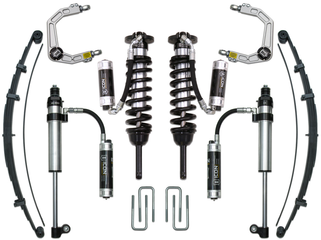 ICON Vehicle Dynamics K53009 - 05-15 TACOMA 0-3.5"/16-23 0-2.75" STAGE 9 SUSPENSION SYSTEM W BILLET UCA