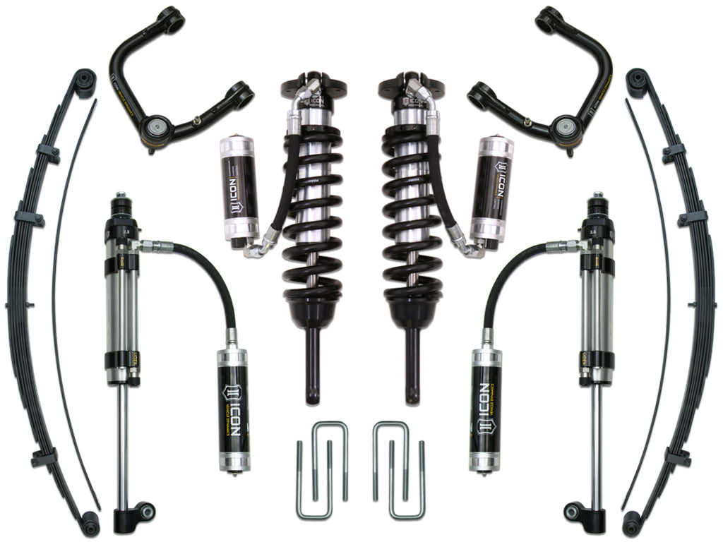 ICON Vehicle Dynamics K53010T - 05-15 TACOMA 0-3.5"/16-23 0-2.75" STAGE 10 SUSPENSION SYSTEM W TUBULAR UCA 4