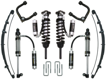 ICON Vehicle Dynamics K53010T - 05-15 TACOMA 0-3.5"/16-23 0-2.75" STAGE 10 SUSPENSION SYSTEM W TUBULAR UCA 4