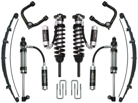 ICON Vehicle Dynamics K53010T - 05-15 TACOMA 0-3.5"/16-23 0-2.75" STAGE 10 SUSPENSION SYSTEM W TUBULAR UCA 4