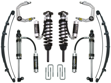 ICON Vehicle Dynamics K53010 - 05-15 TACOMA 0-3.5"/16-23 0-2.75" STAGE 10 SUSPENSION SYSTEM W BILLET UCA 3