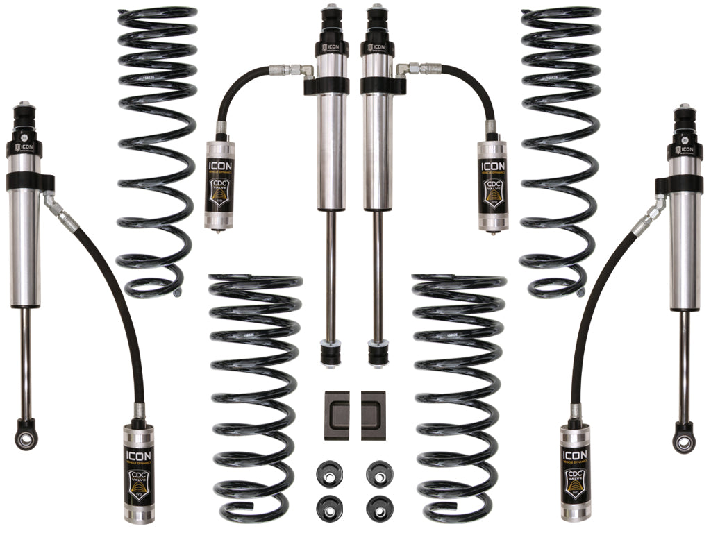 ICON Vehicle Dynamics K53093 - 91-97 LAND CRUISER 80 SERIES 3" STAGE 3 SUSPENSION SYSTEM 2