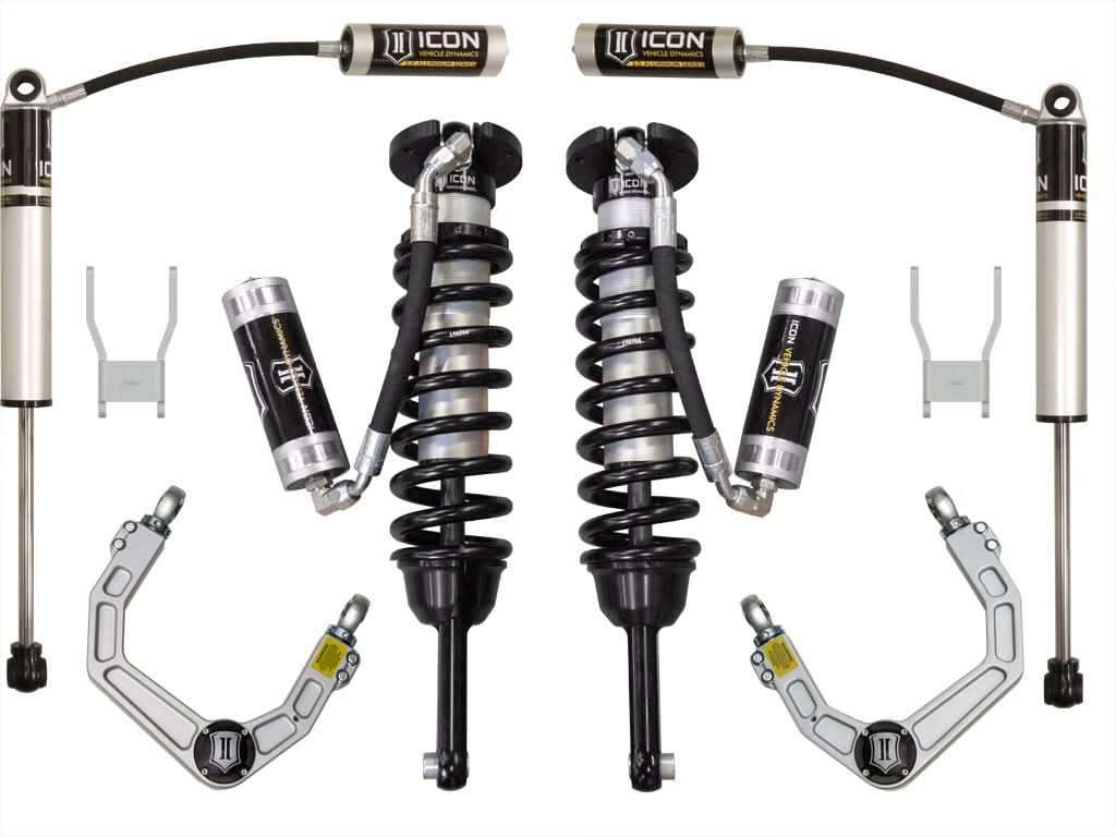 ICON Vehicle Dynamics K53139 - 05-11 HILUX 0-3" STAGE 4 SUSPENSION SYSTEM W BILLET UCA 2