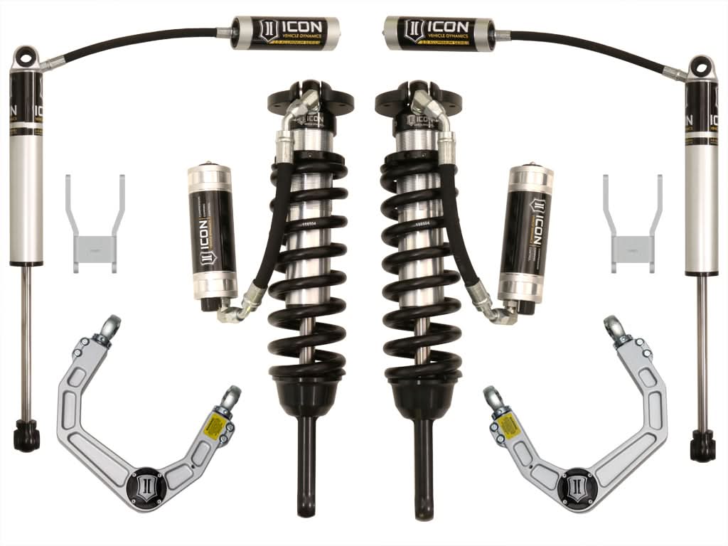 ICON Vehicle Dynamics K53140 - 05-11 HILUX 0-3" STAGE 5 SUSPENSION SYSTEM W BILLET UCA 5