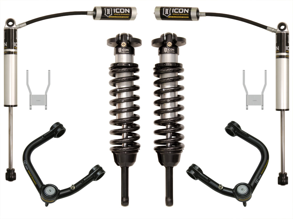 ICON Vehicle Dynamics K53143T - 12-15 HILUX 0-3" STAGE 3 SUSPENSION SYSTEM W TUBULAR UCA 2